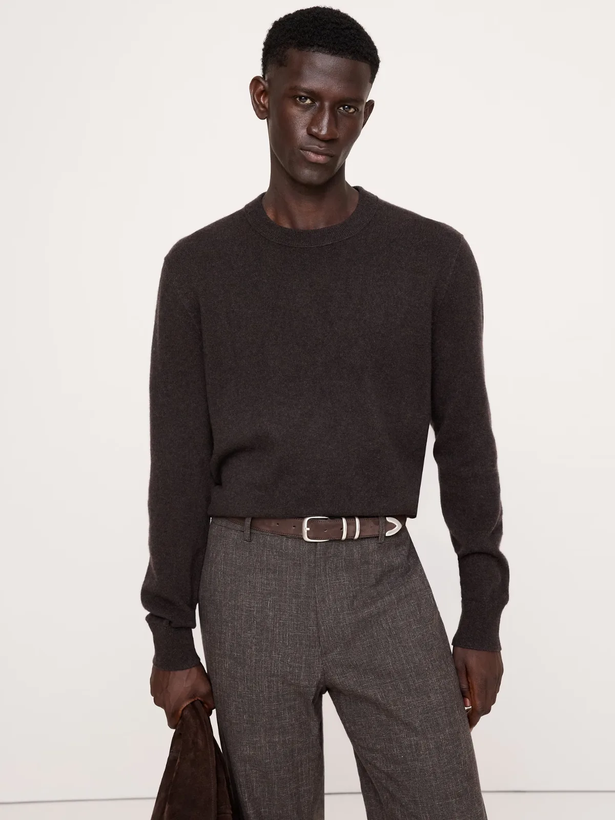 Cashmere Crew-Neck Sweater by Banana Republic
