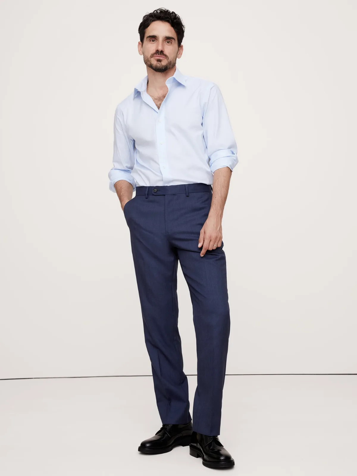 Signature Italian Rustico Suit Pant by Banana Republic