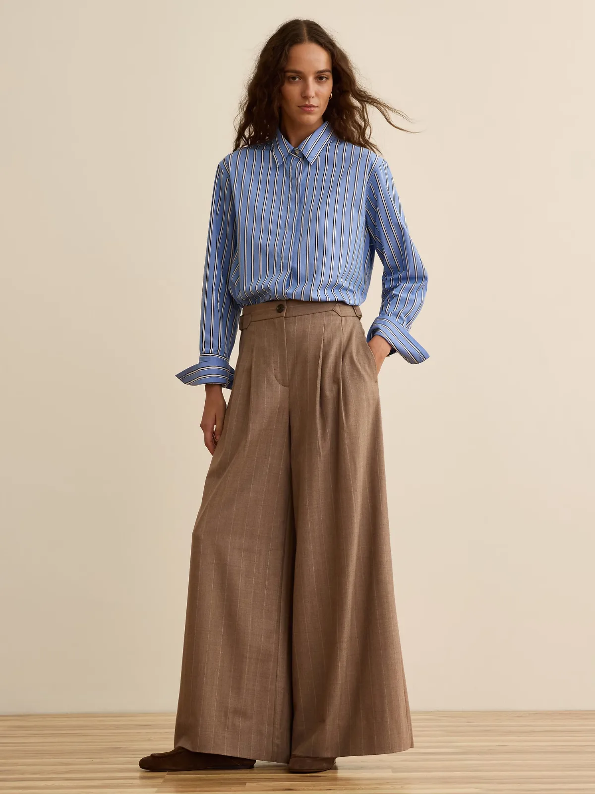 Banana Republic x La Ligne the Wide-Leg Pant by Banana Republic