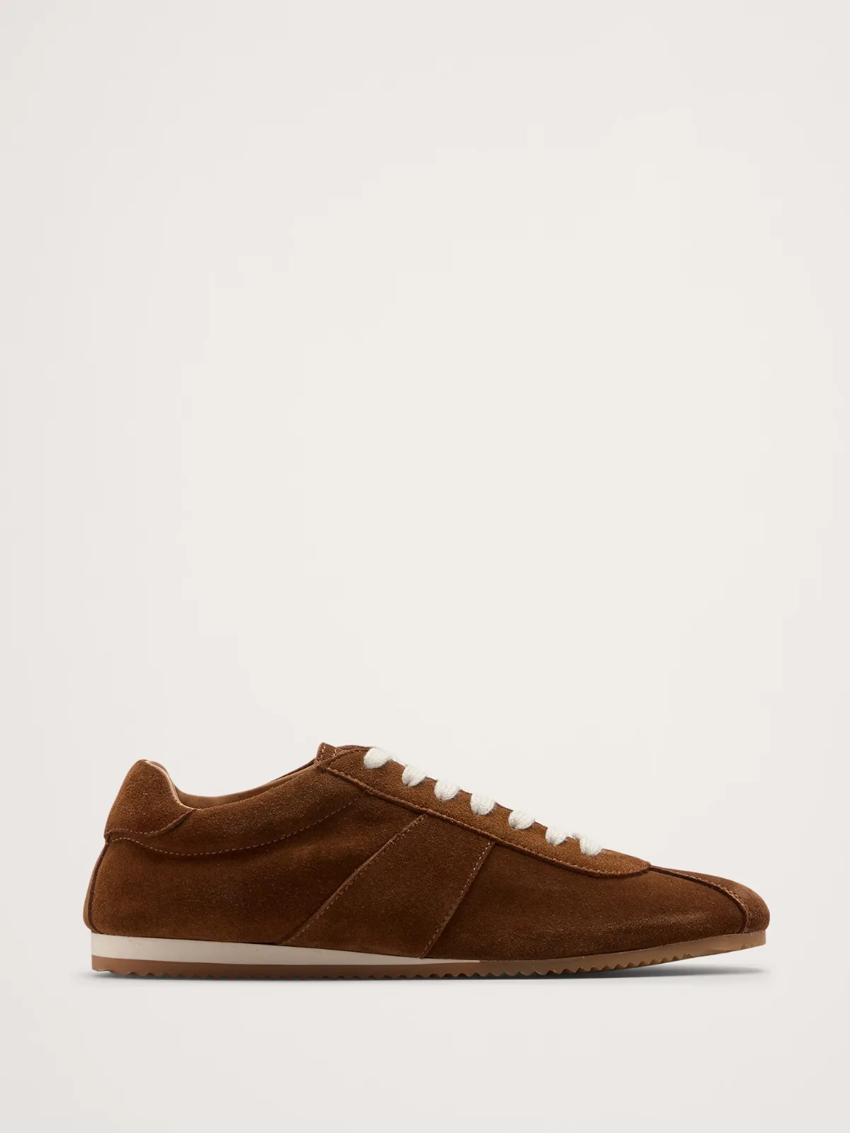 Italian Suede Low Profile Sneaker by Banana Republic
