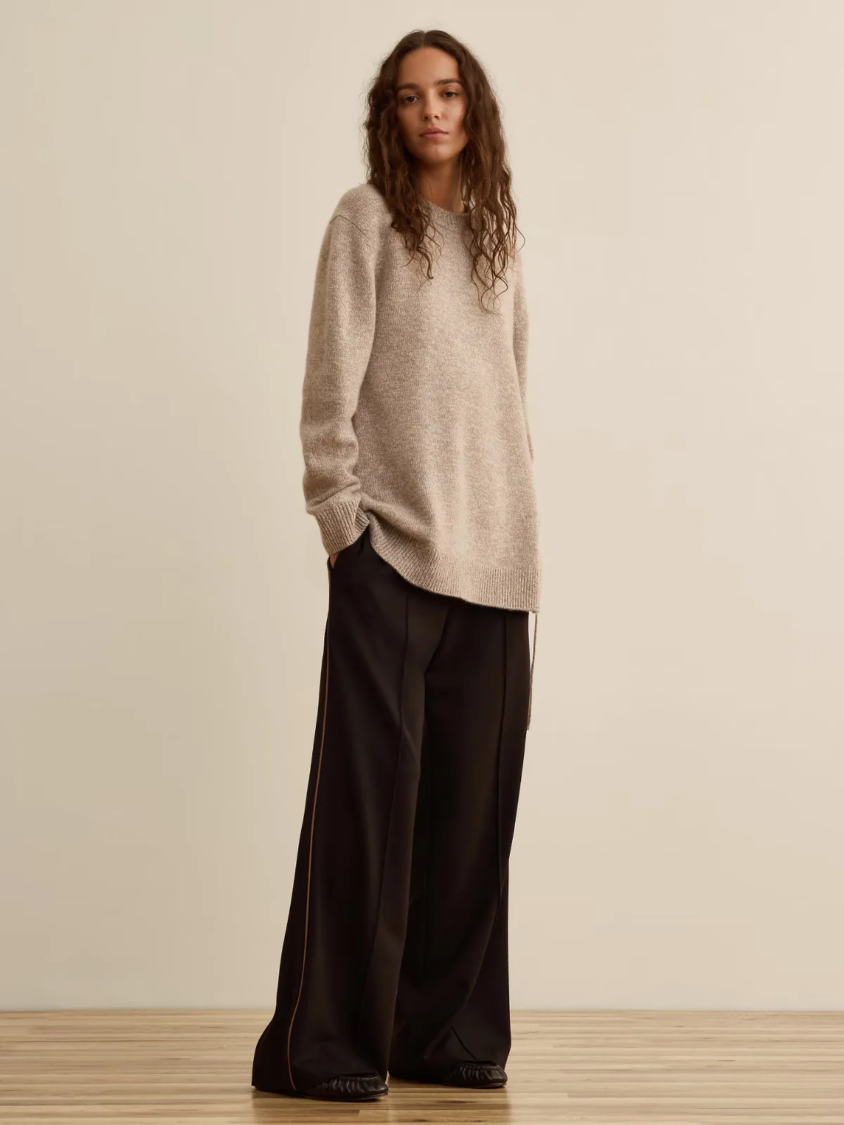 Banana Republic x La Ligne the Drapey Ponte Pull-On Pant by Banana Republic