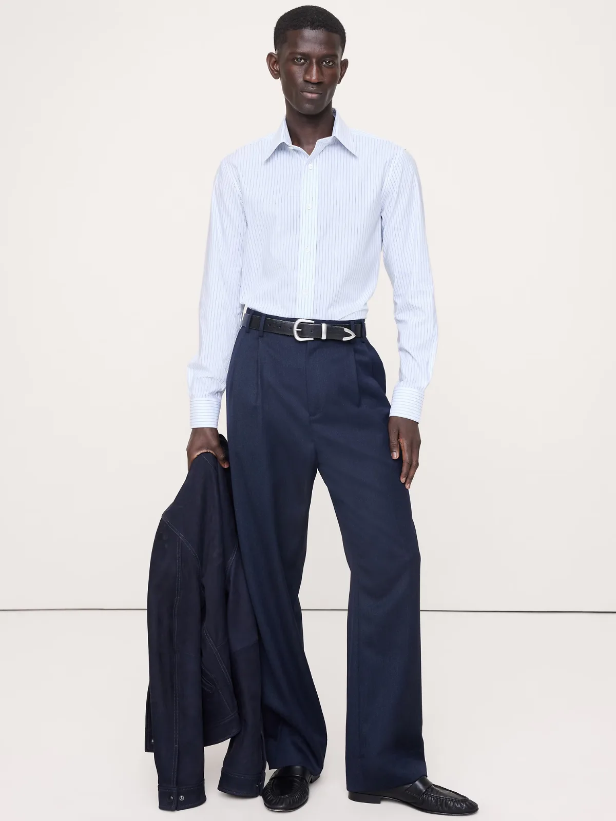 Slim-Fit Wrinkle-Resistant Dress Shirt by Banana Republic