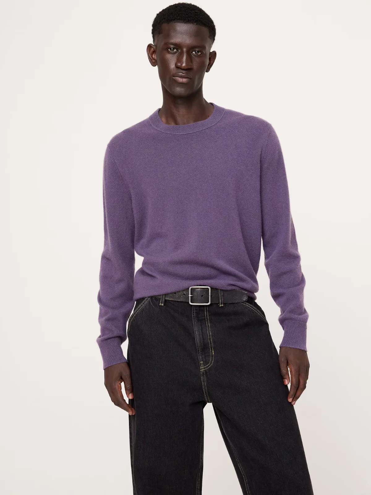 Cashmere Crew-Neck Sweater by Banana Republic