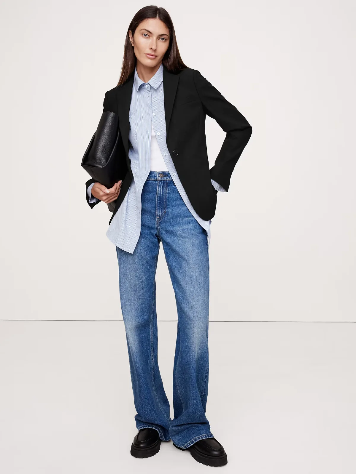 Slim Refined Blazer by Banana Republic