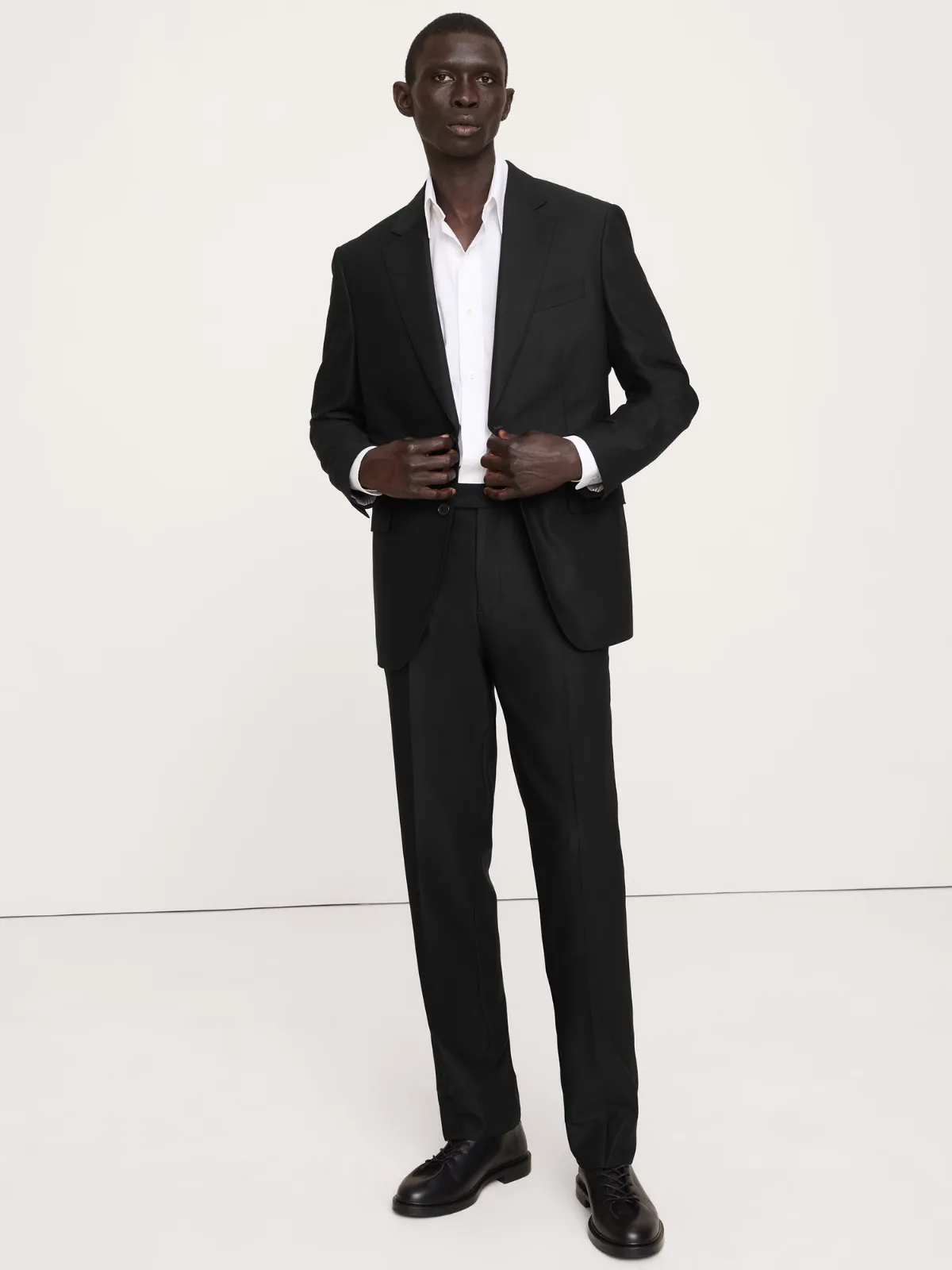 Signature Italian Hopsack Suit Pant by Banana Republic