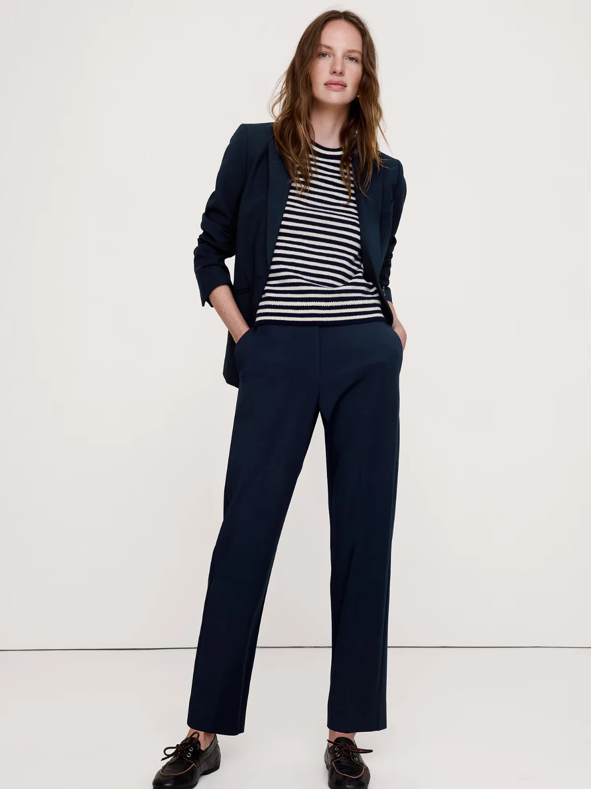 Ultra High-Rise Modern Slim City Stretch Ankle Pant by Banana Republic