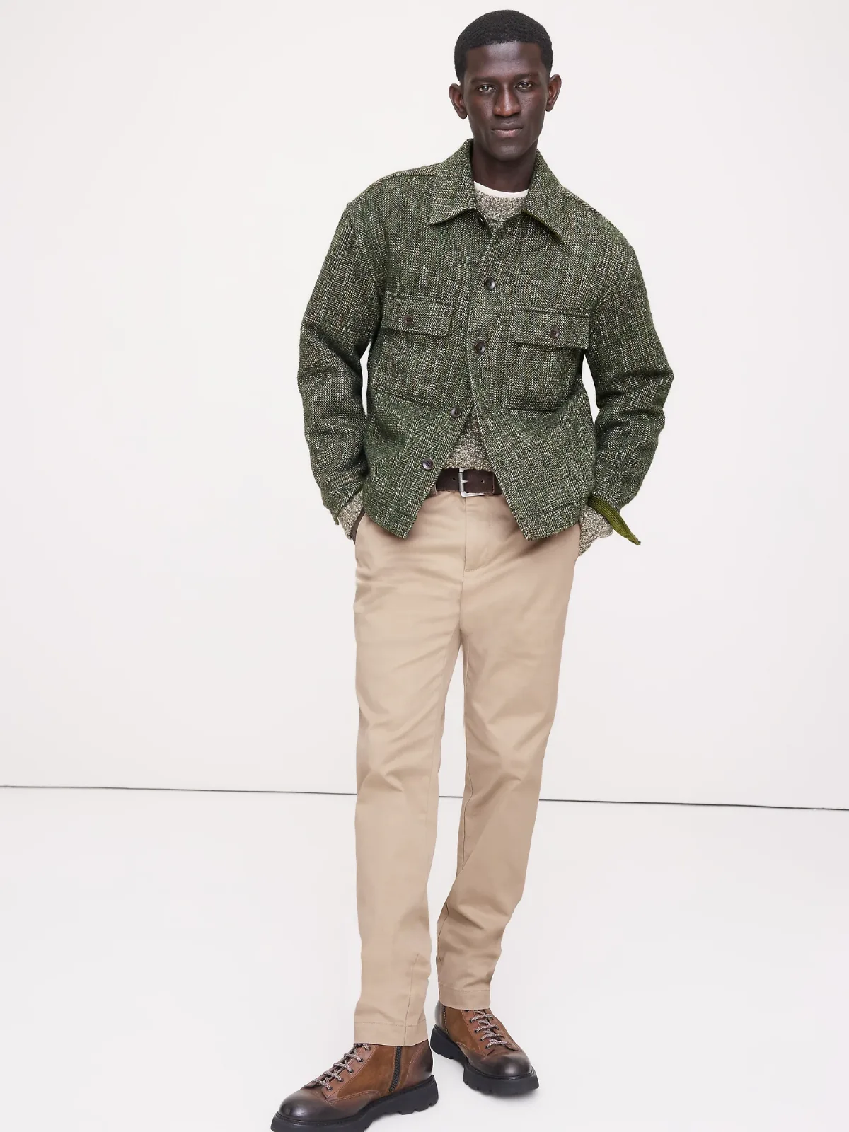 Slim Lived-In Chino Pant by Banana Republic