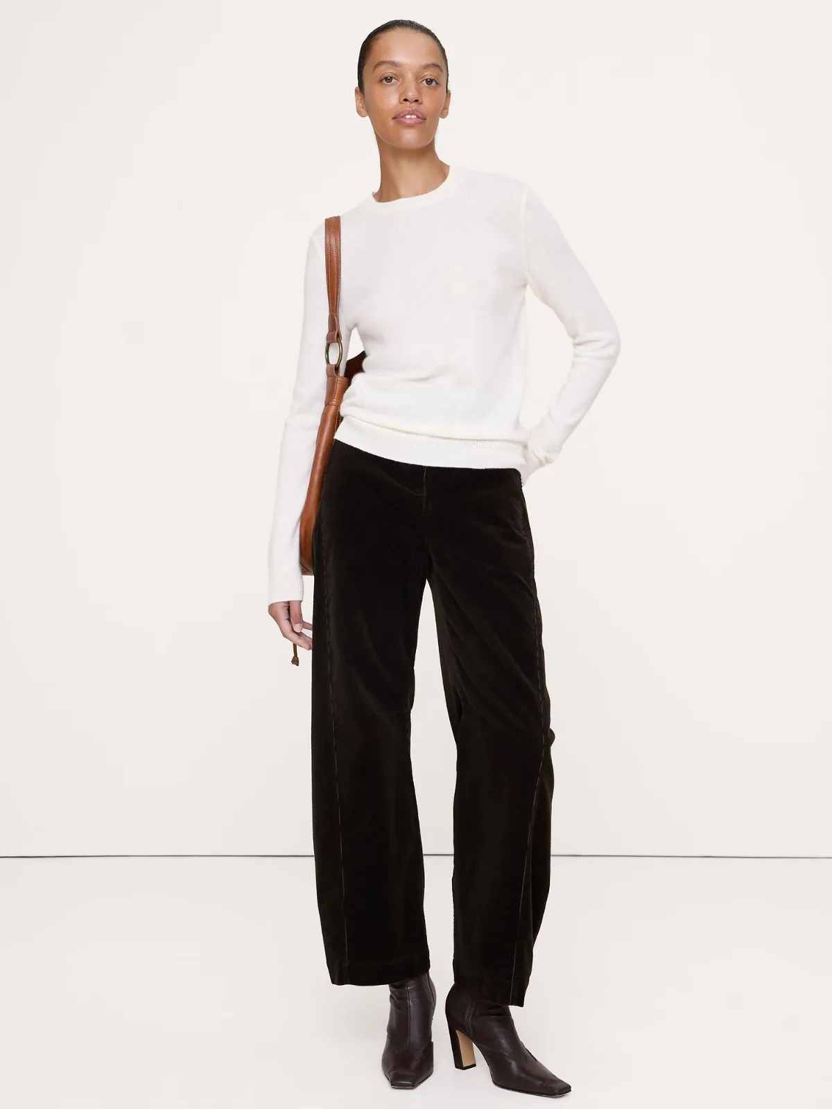 Lightweight Cashmere Crew-Neck Sweater by Banana Republic