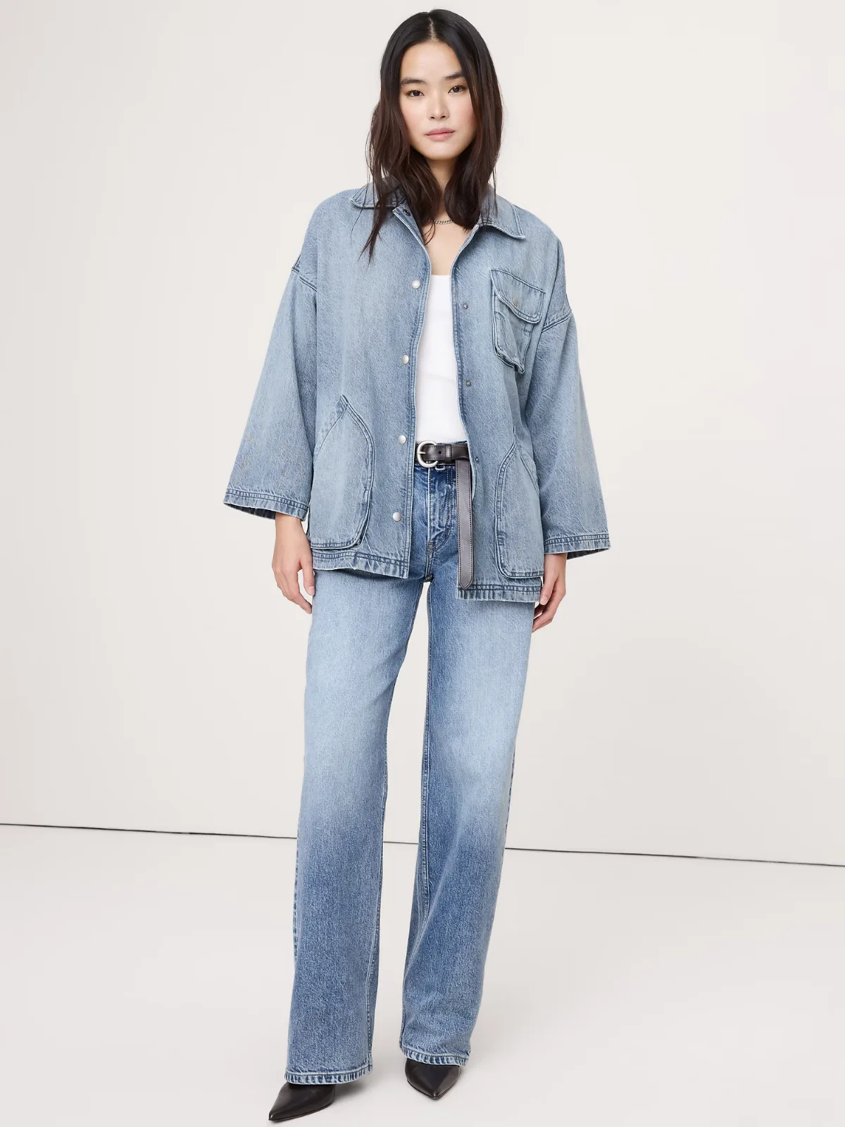Washed Cotton Chore Jacket by Banana Republic