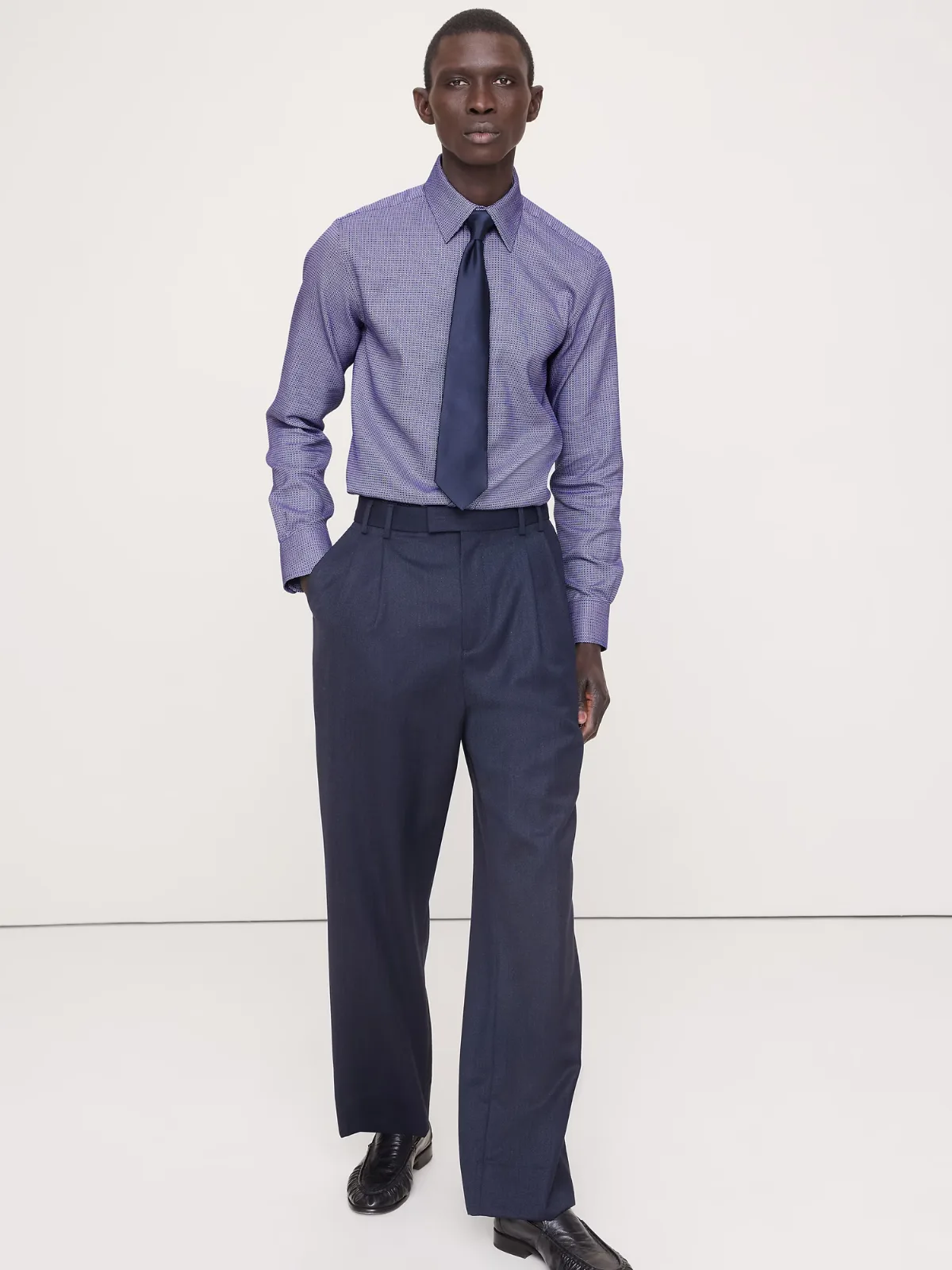 Slim-Fit Wrinkle-Resistant Dress Shirt by Banana Republic