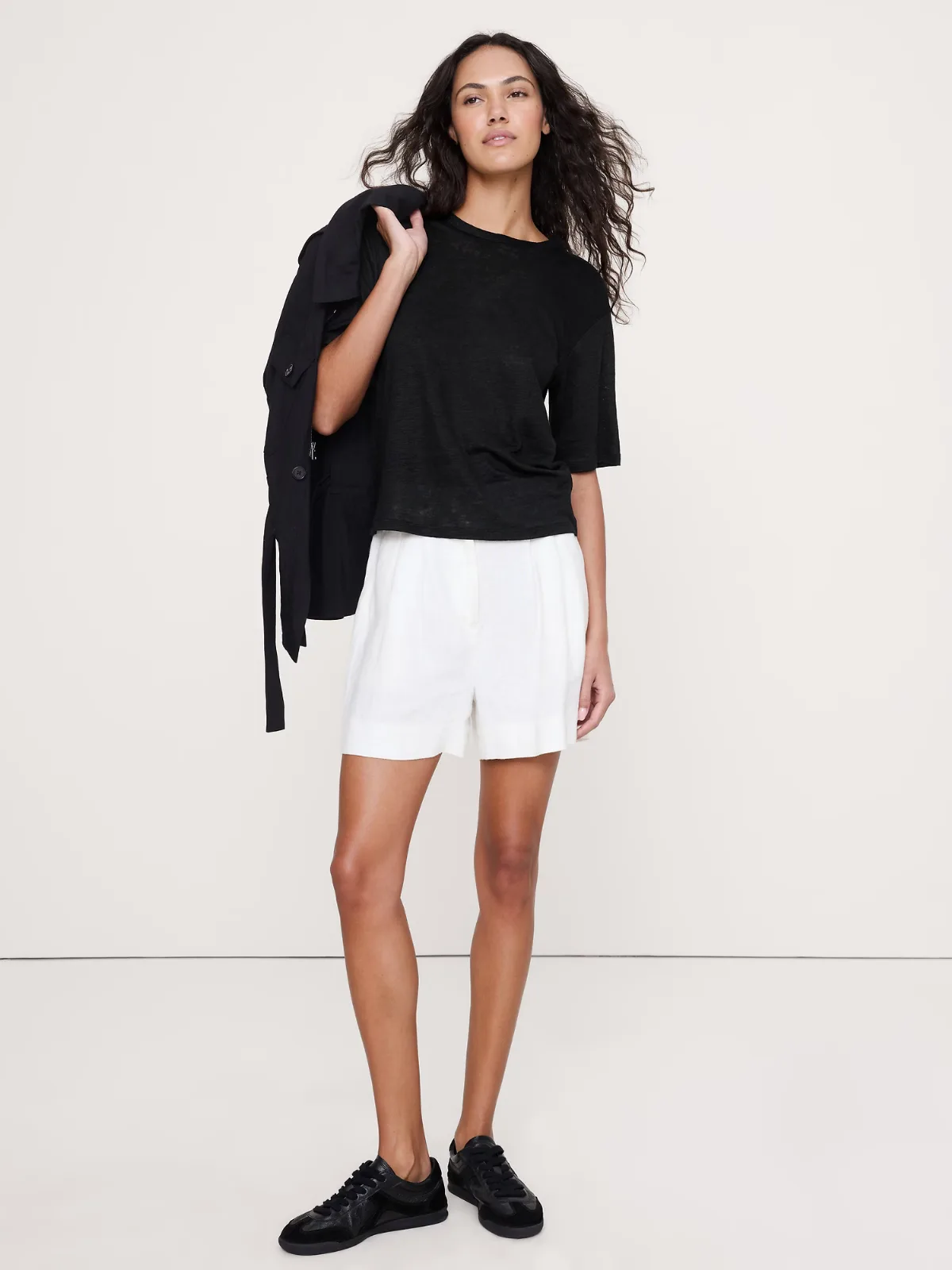 Relaxed Linen T-Shirt by Banana Republic
