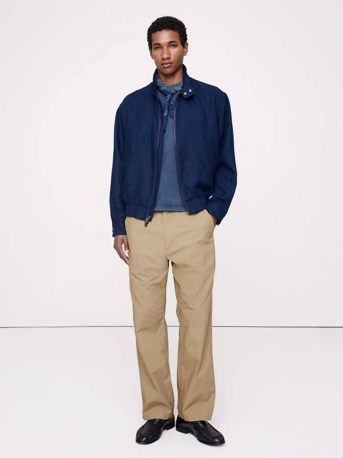 The Weekender Relaxed Pull-On Pant in Cotton by Banana Republic