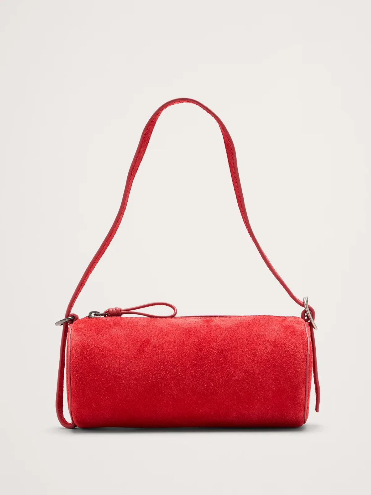 Leather Barrel Bag
