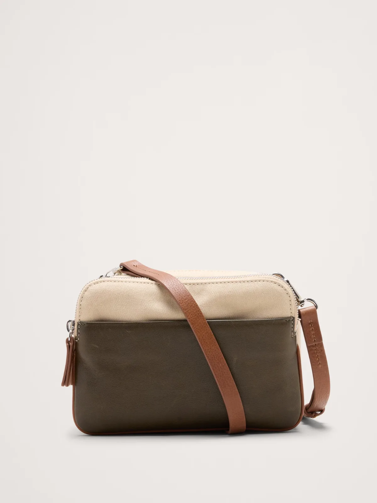 Vida Triple Zip Bag by Banana Republic