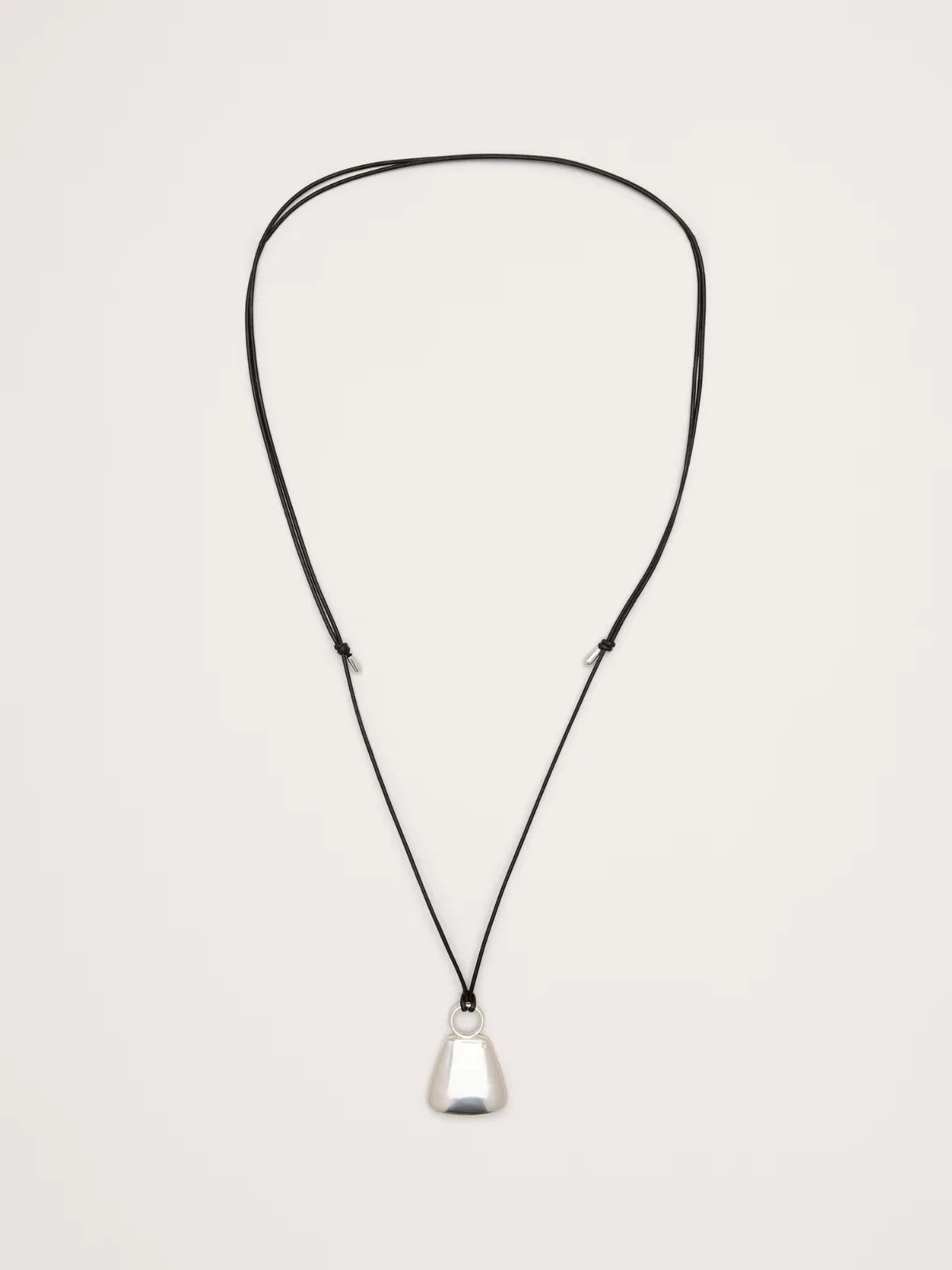 Flask Leather Cord Necklace by Banana Republic