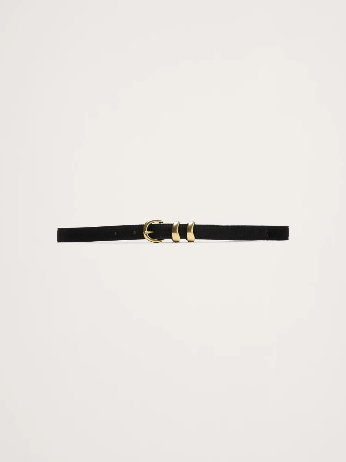Sculptural Detail Suede Belt by Banana Republic