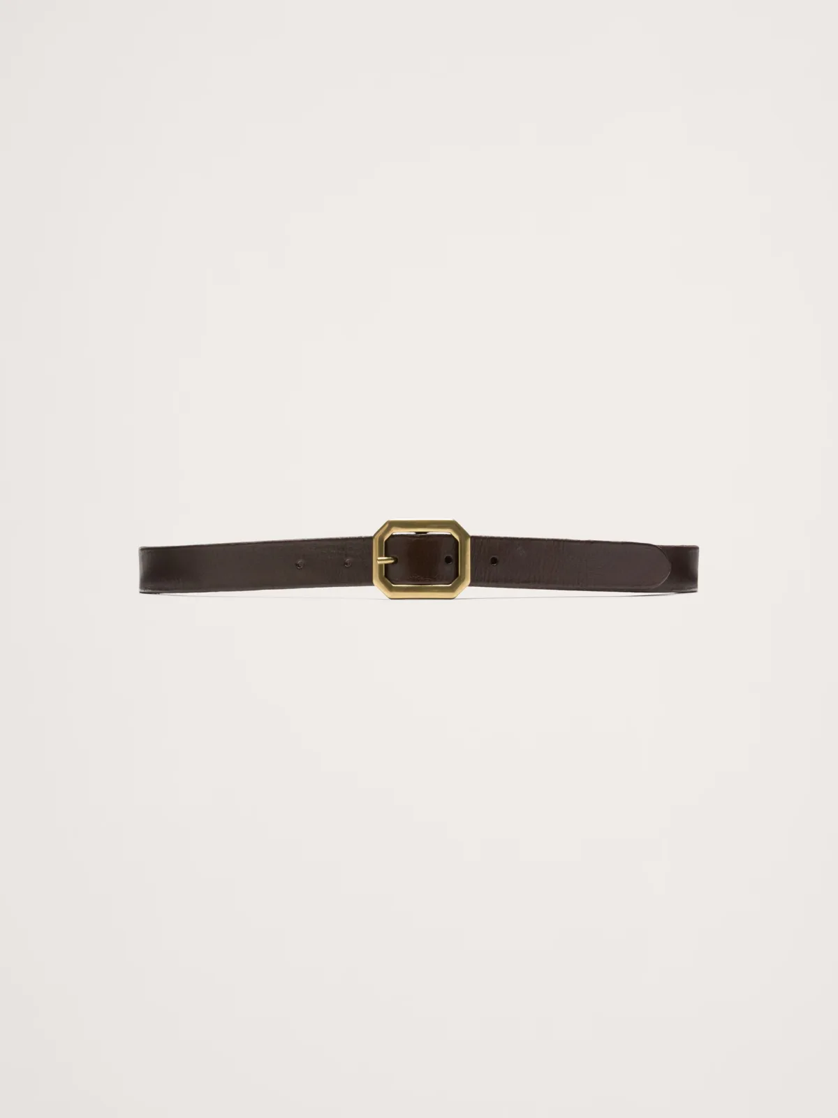 Geometric-Buckle Belt