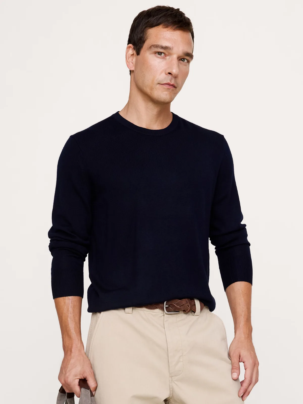 Merino Crew Sweater-Neck Sweater