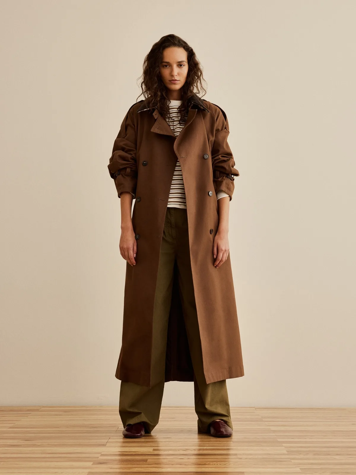 Banana Republic x La Ligne the Cape Trench Coat