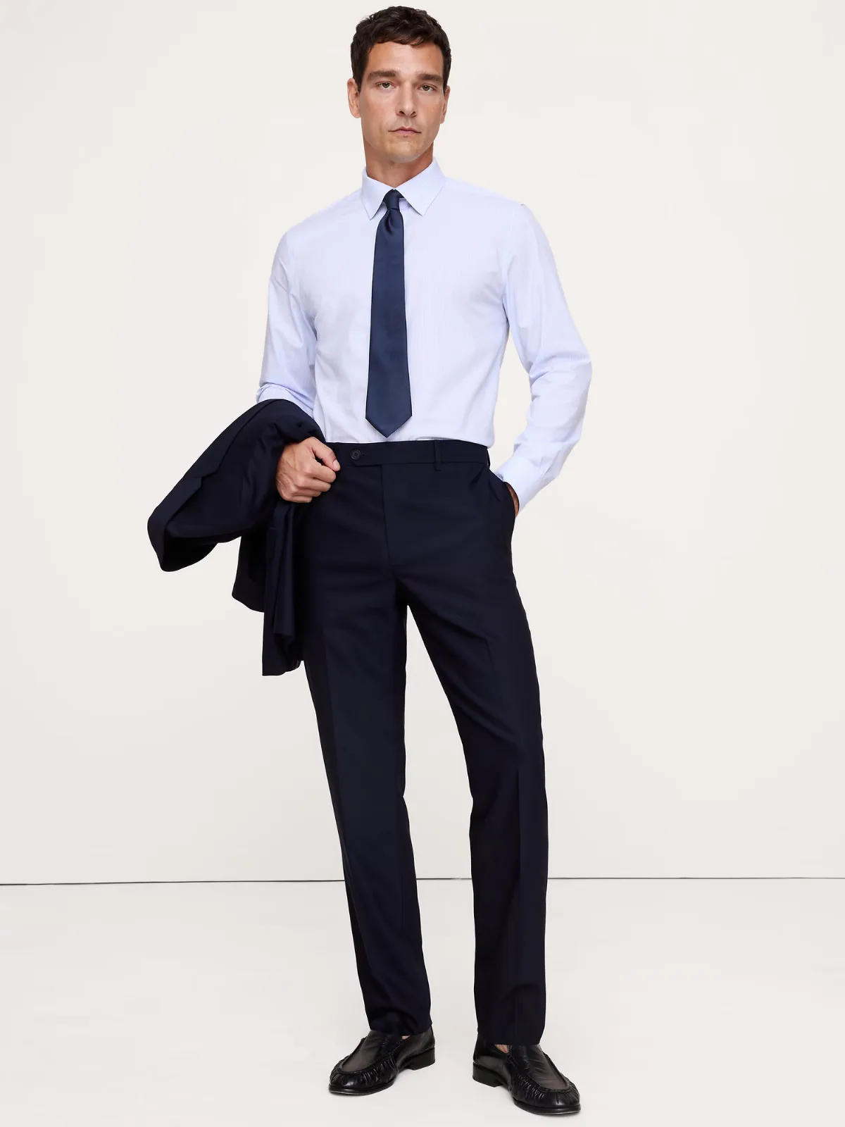 Tailored Slim Italian Barathea Suit Pant by Banana Republic