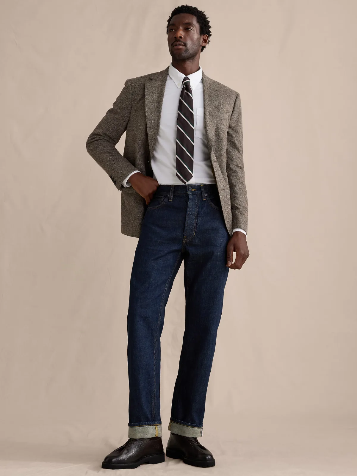 Straight Selvedge Jean by Banana Republic