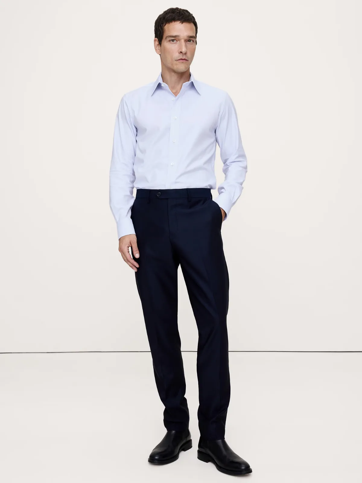Slim-Fit Wrinkle-Resistant Dress Shirt by Banana Republic