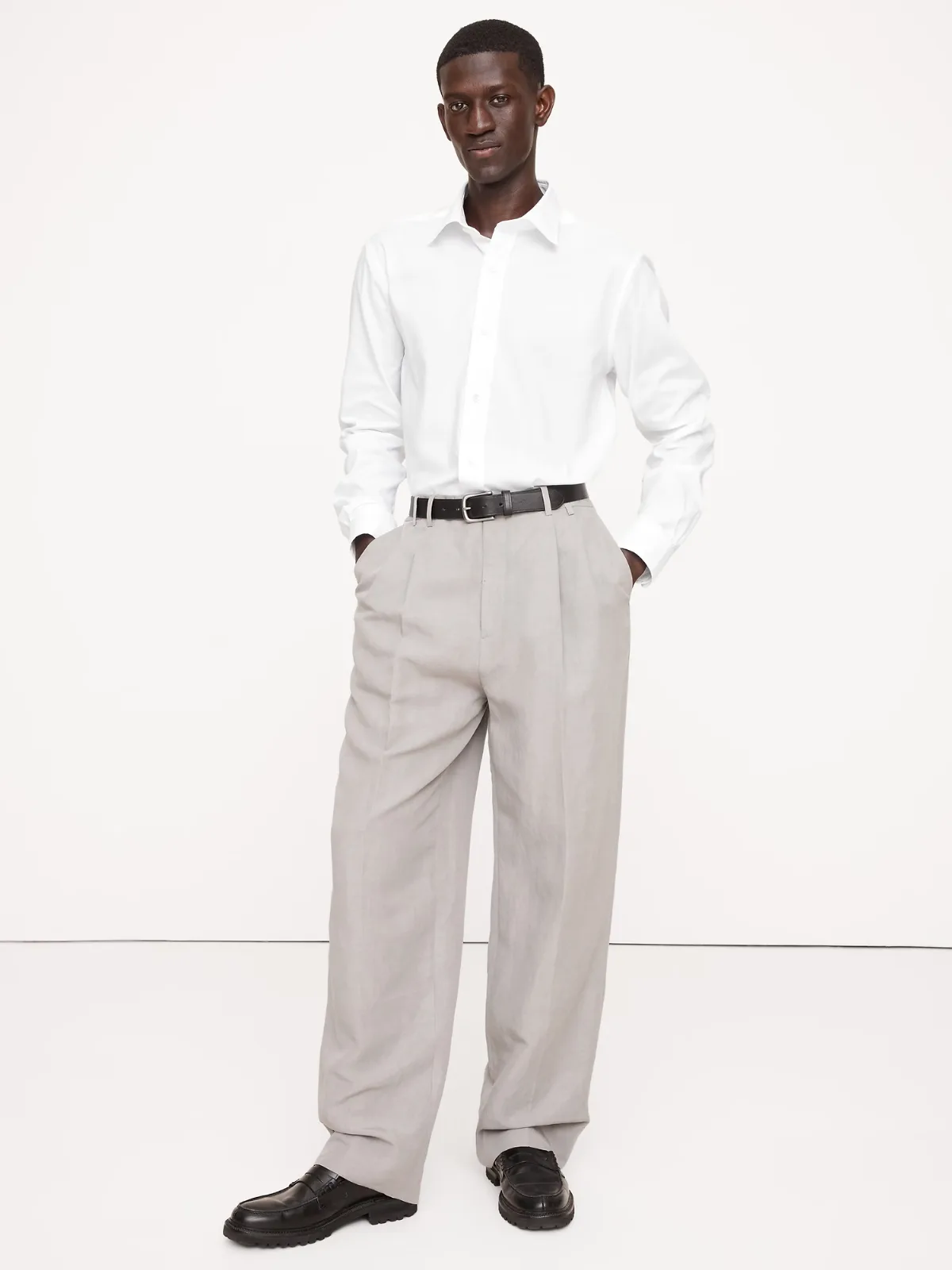 Standard-Fit Wrinkle-Resistant Dress Shirt by Banana Republic