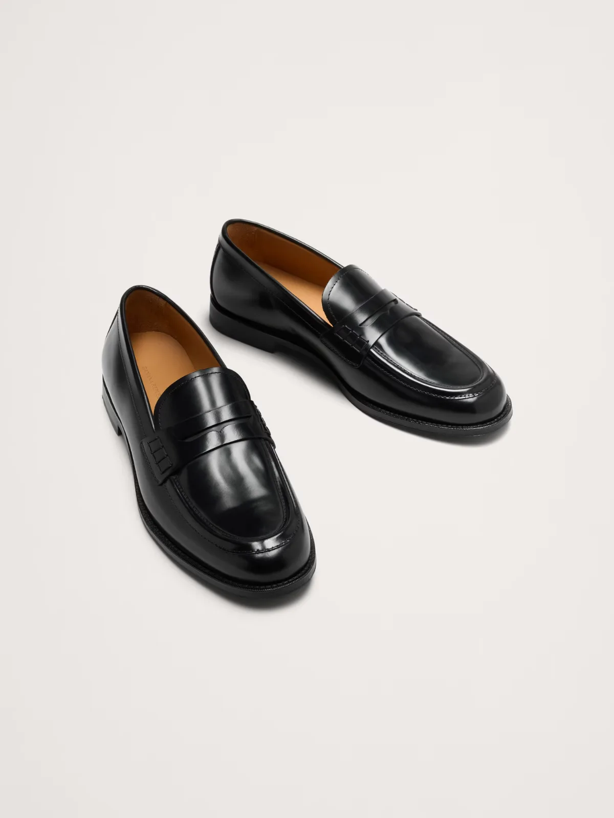 Leather Penny Loafer by Banana Republic