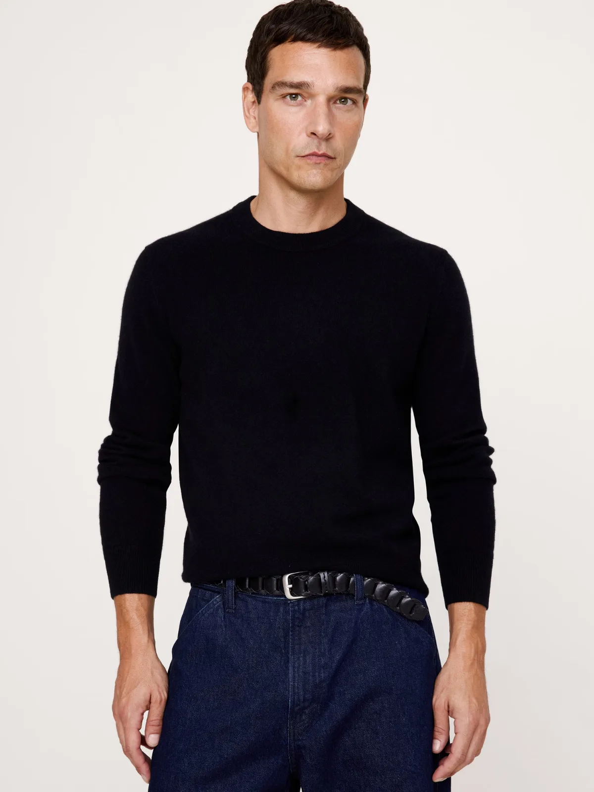 Cashmere Crew-Neck Sweater by Banana Republic