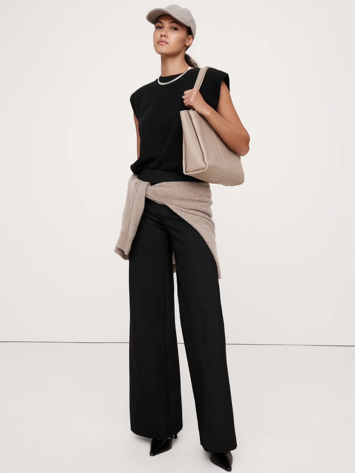 Wide-Leg Everywhere Ponte Pant by Banana Republic