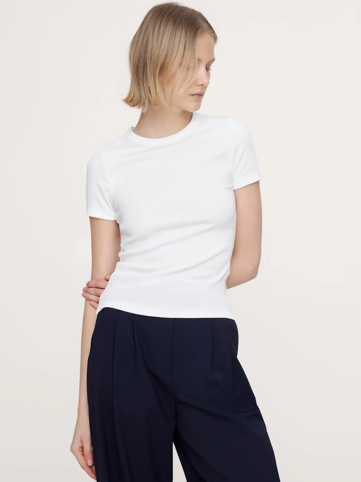 Ribbed Baby T-Shirt by Banana Republic