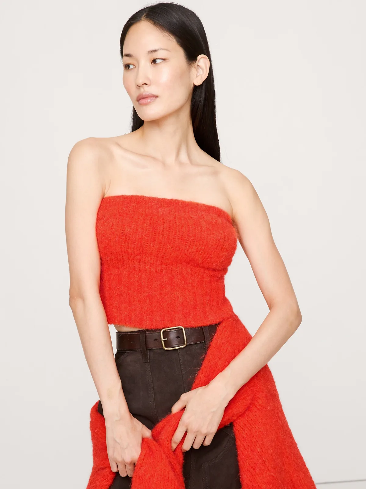Italian Alpaca-Blend Tube Top by Banana Republic
