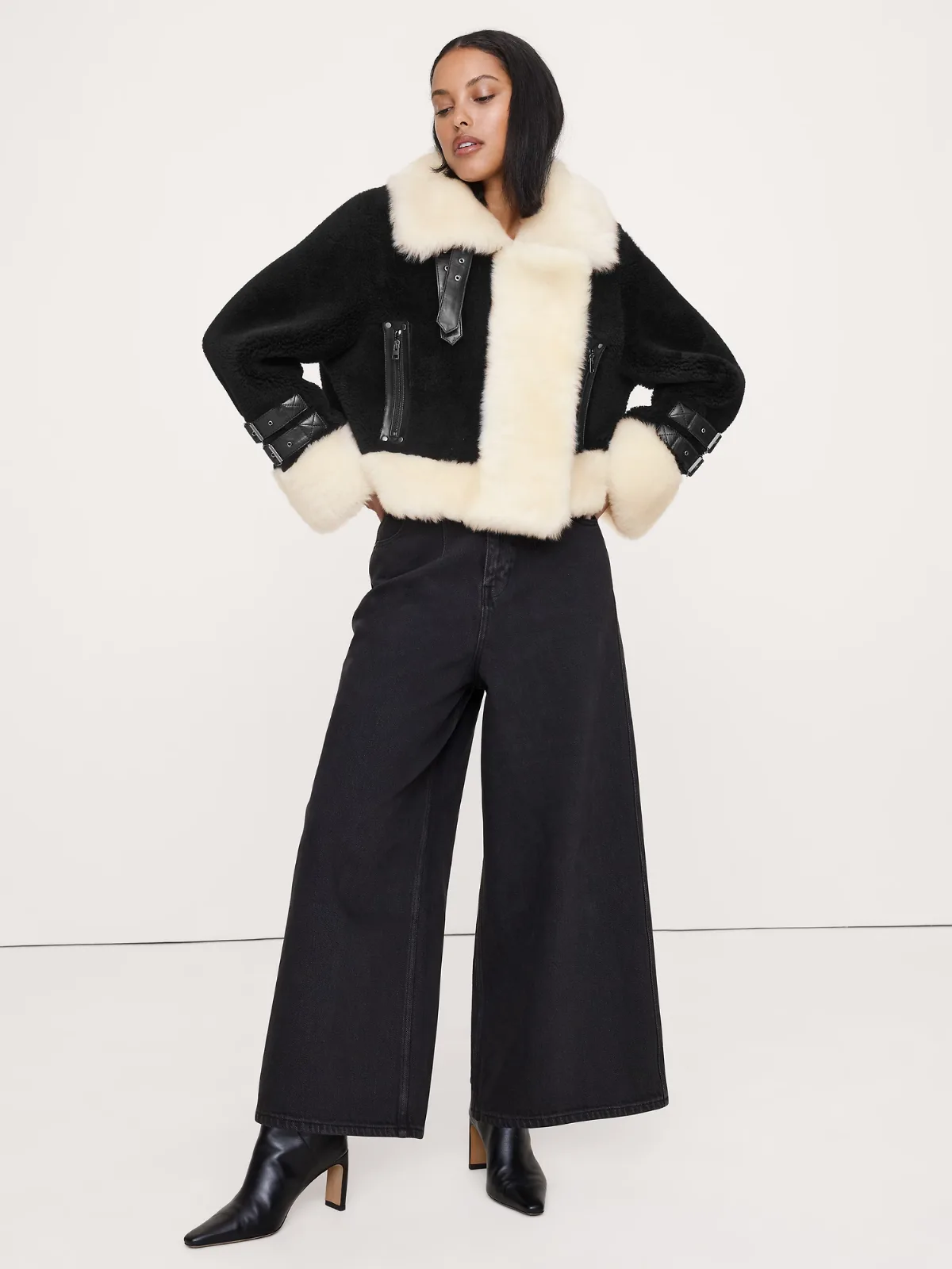 Shearling Jacket by Banana Republic