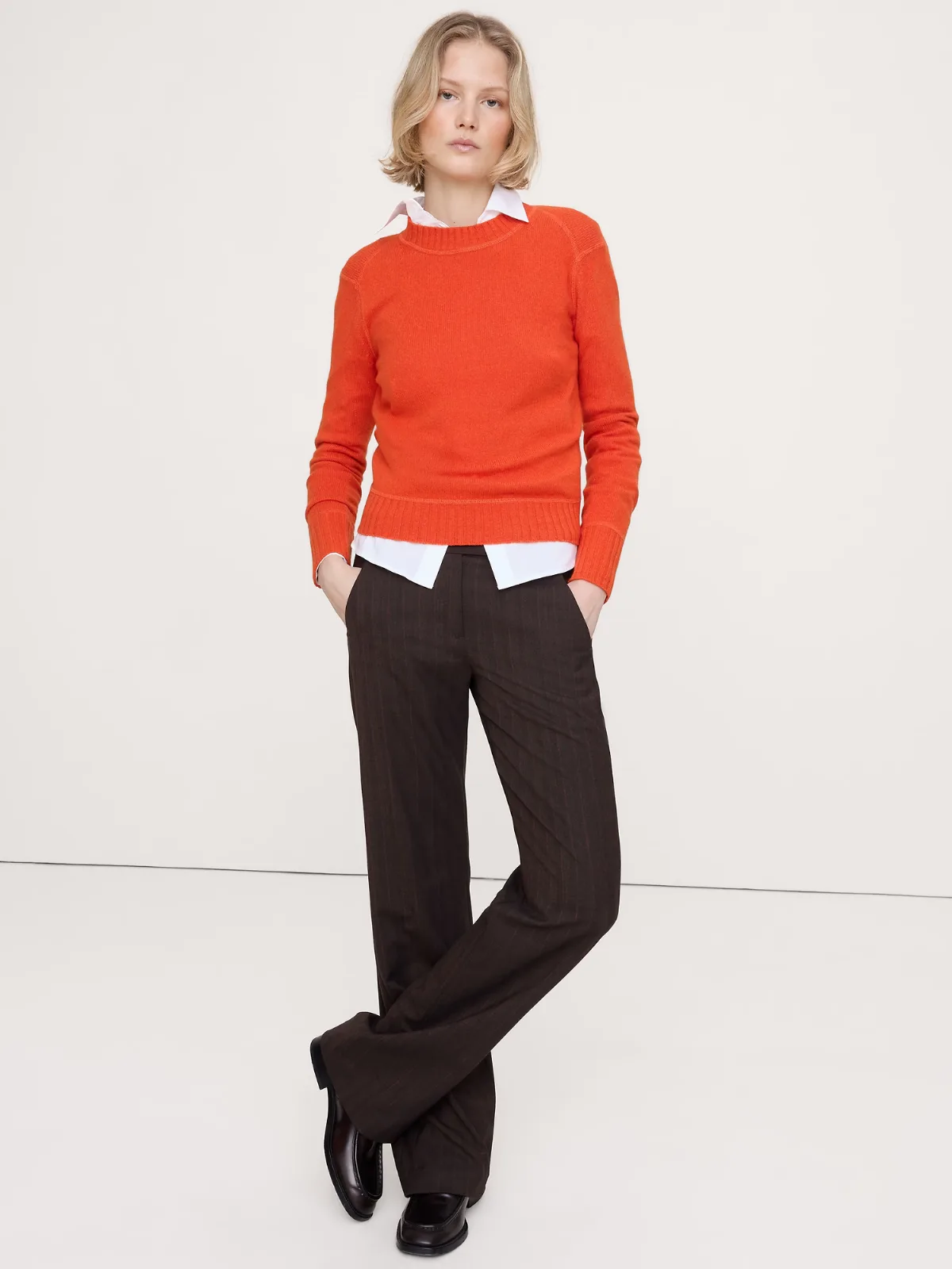 The Fireside Sweater in Merino-Cotton by Banana Republic