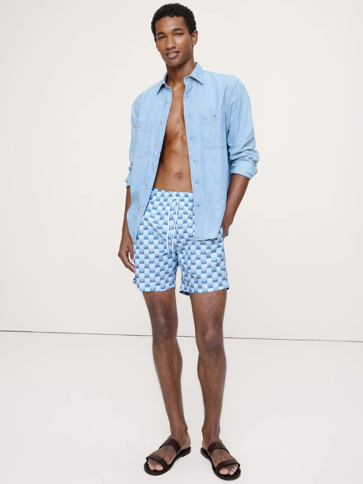 Sano 6.5 Inch Swim Short by Trunks Surf & Swim by Banana Republic