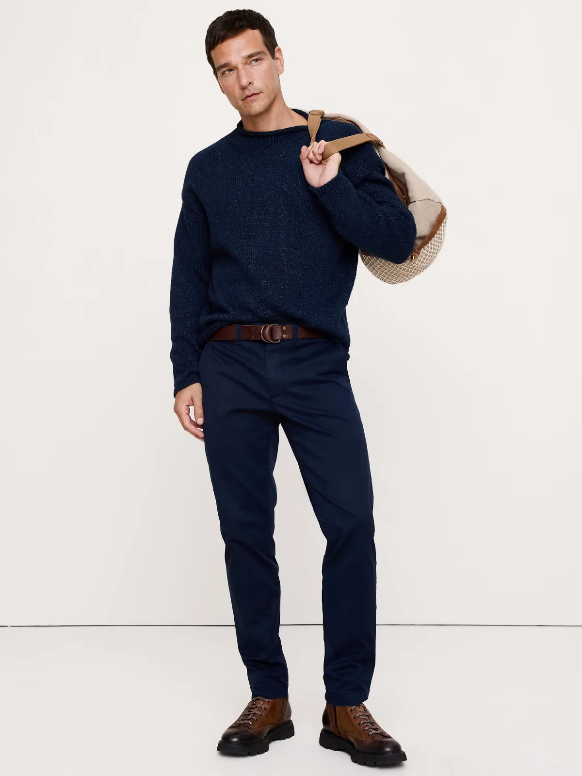 Slim Lived-In Chino Pant by Banana Republic