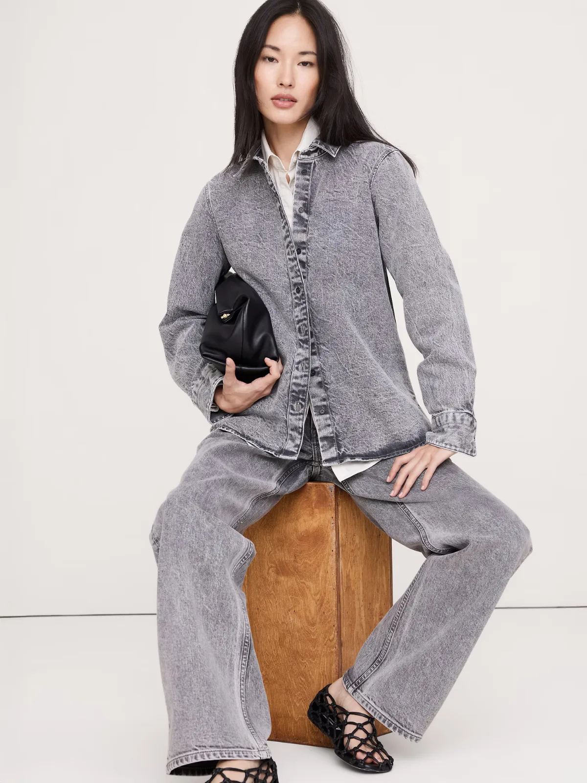 The Everyday Denim Shirt by Banana Republic