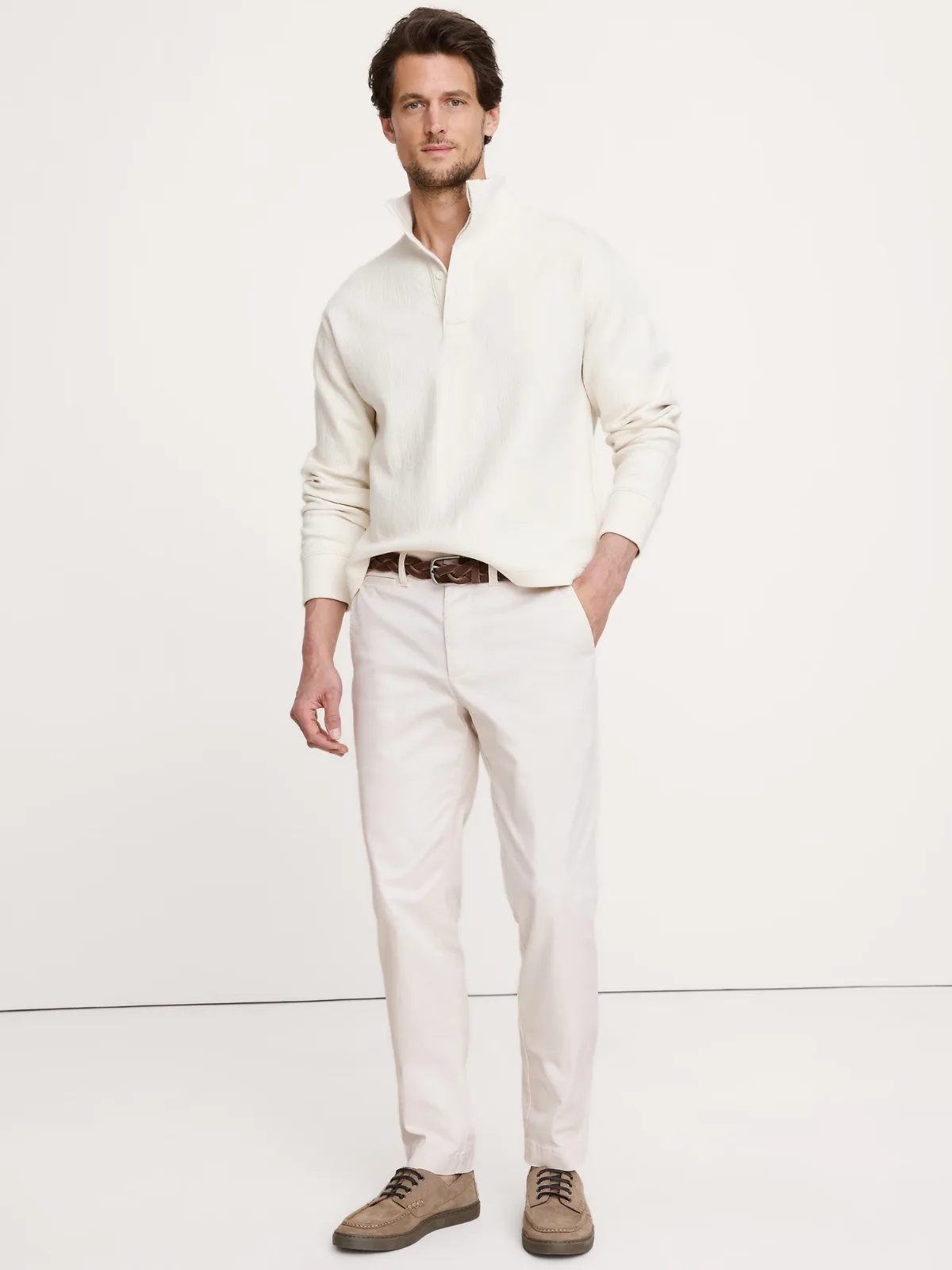 Slim Lived-In Chino Pant by Banana Republic