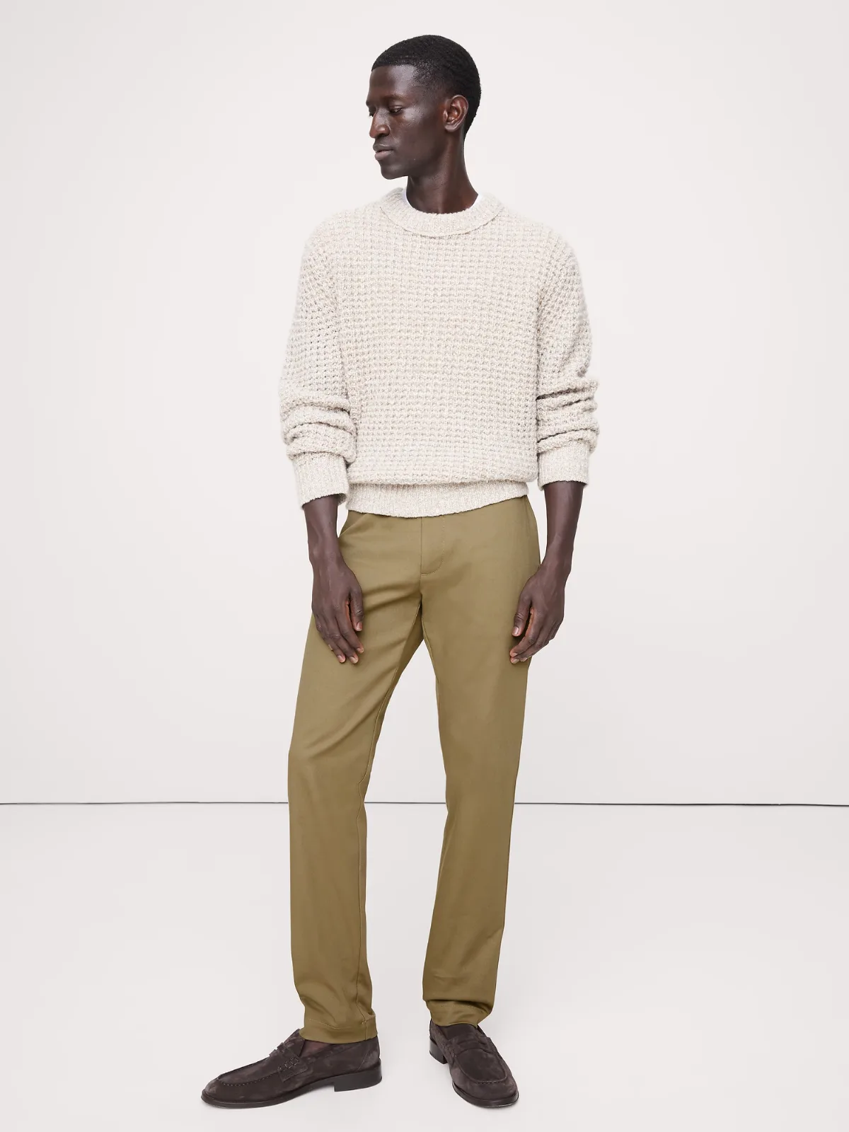 Athletic Italian-Stretch Chino Pant by Banana Republic