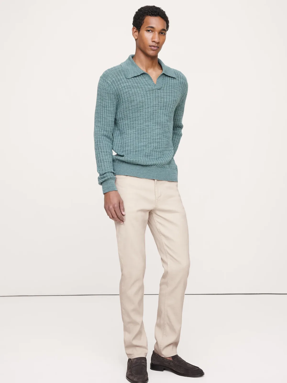 Slim Linen-Cotton Traveler Pant by Banana Republic