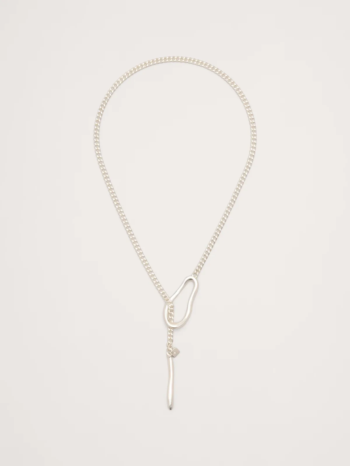 Abstract Oval Drop Necklace by Banana Republic