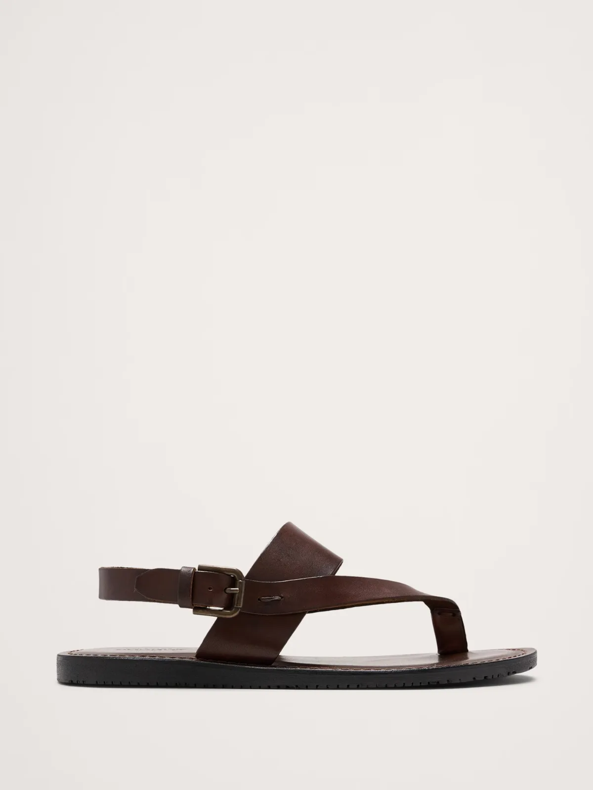 Leather Criss-Cross Sandal by Banana Republic