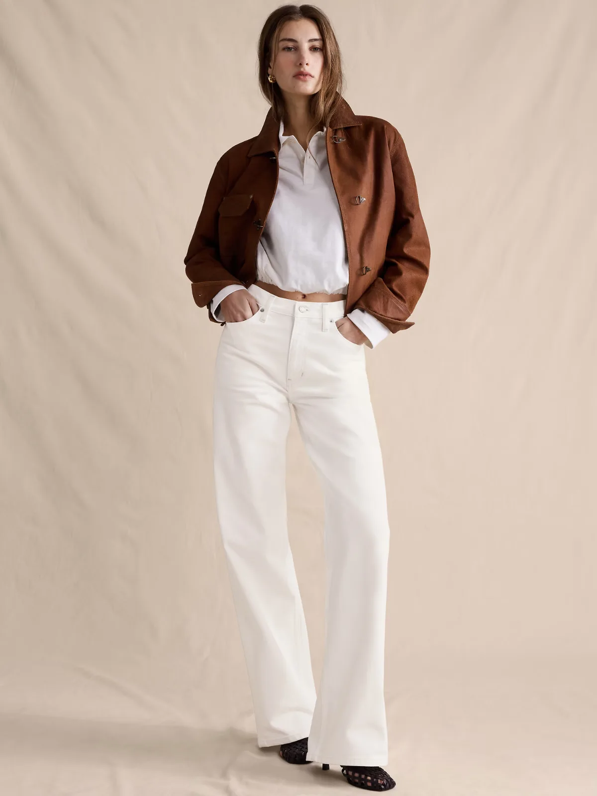 The Icon Classic Wide-Leg Jean by Banana Republic
