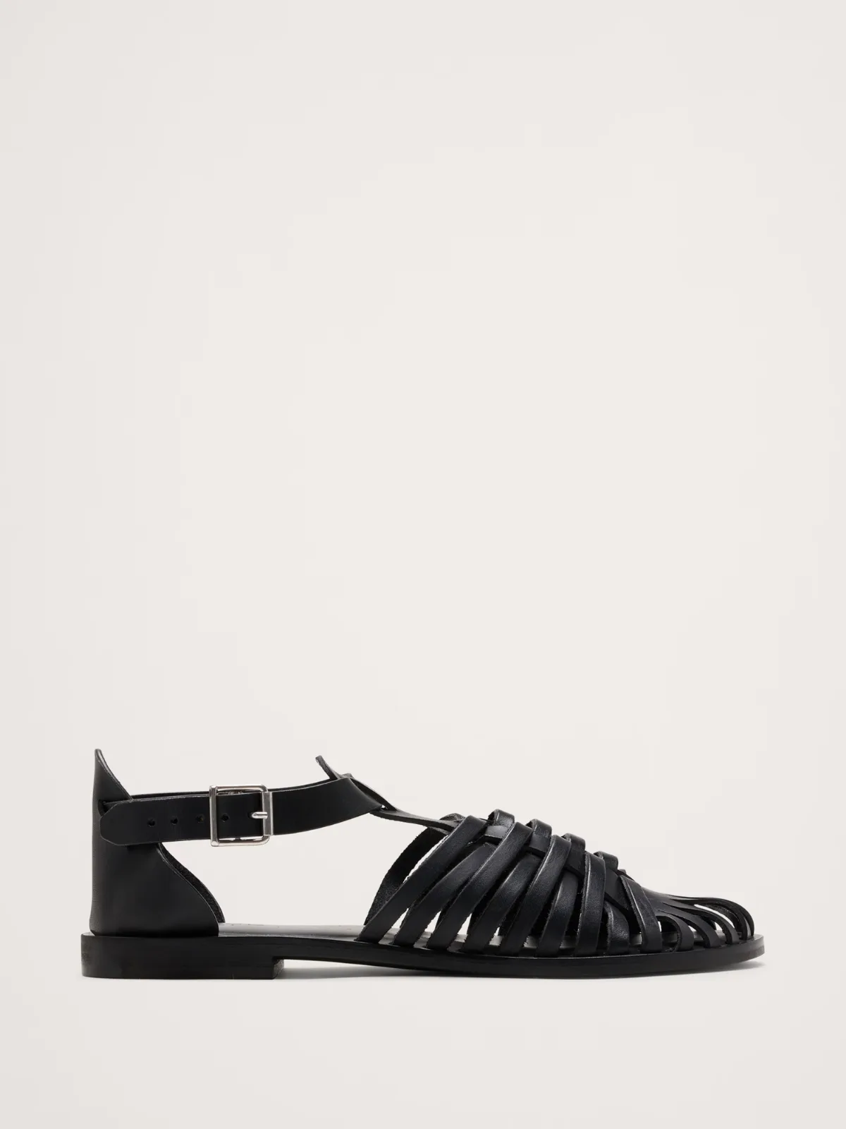 Braided Italian Leather Fisherman Sandal by Banana Republic