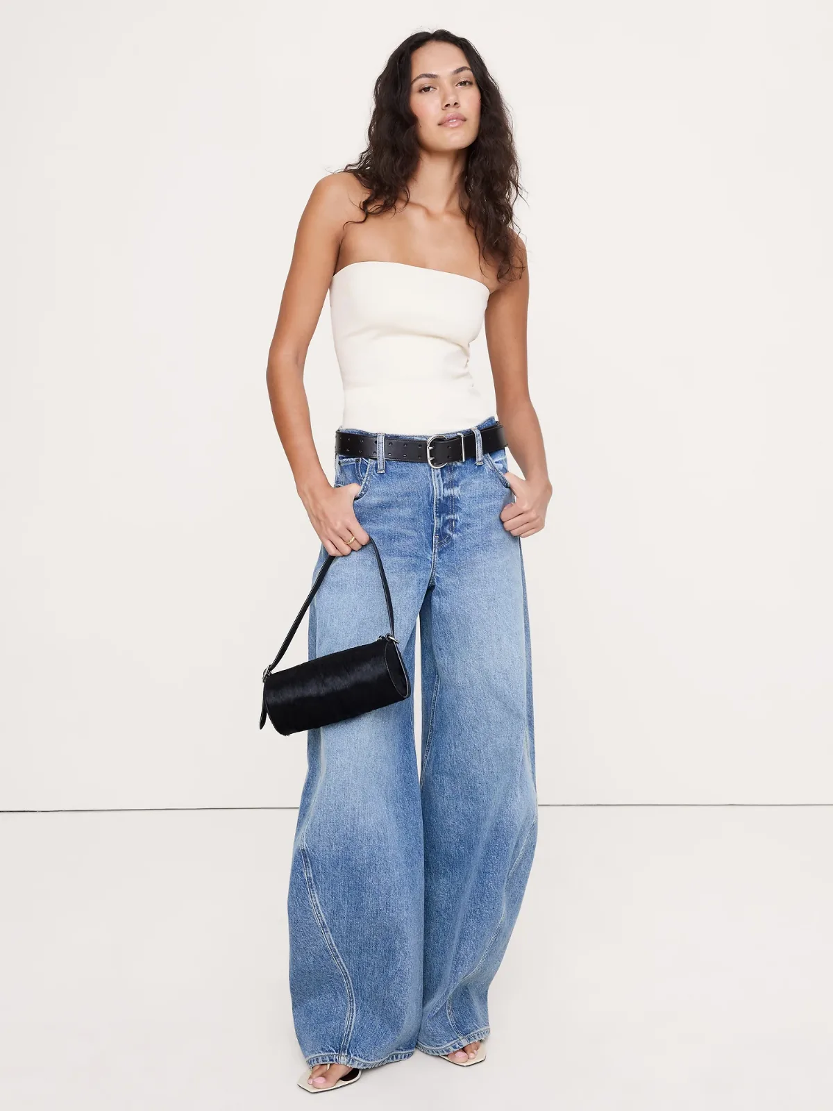 Sculpted-Stretch Tube Top by Banana Republic