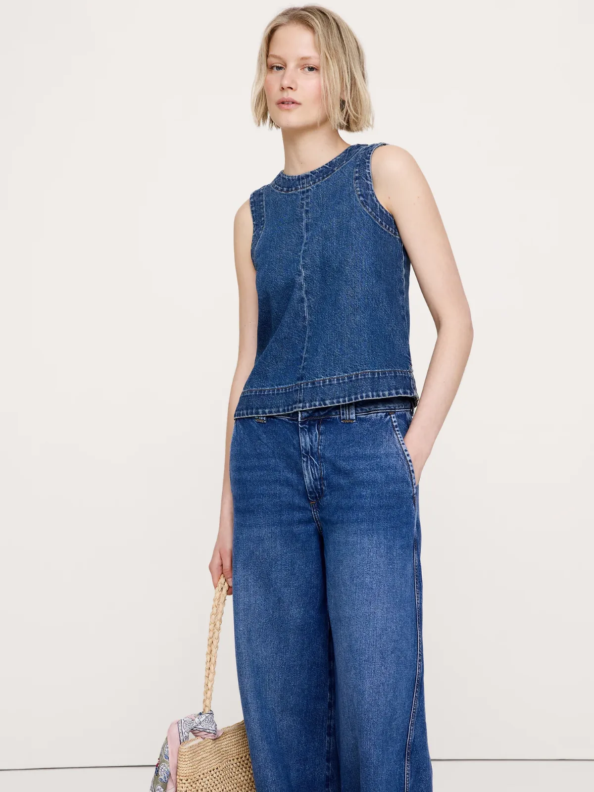 Denim Tank by Banana Republic