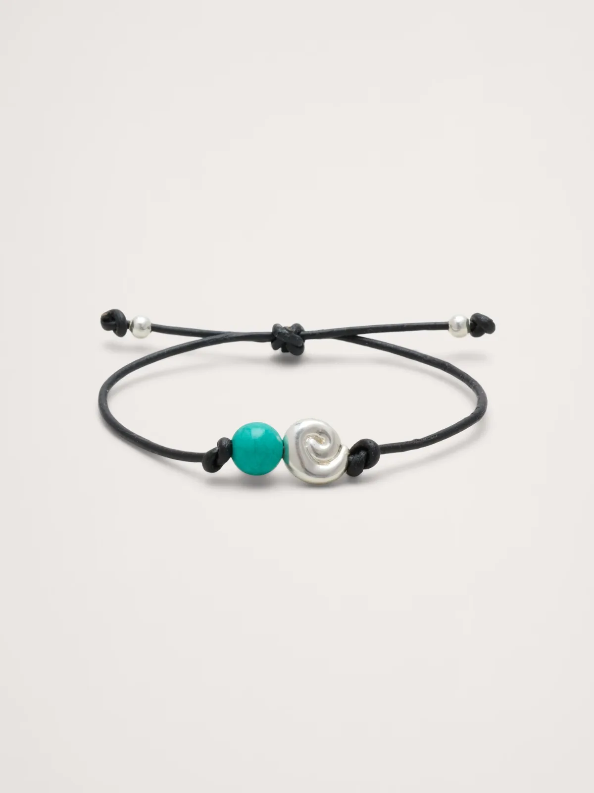 Metallic Stone Cord Bracelet by Banana Republic