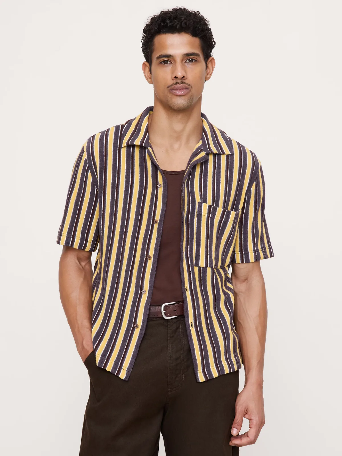 Terry Resort Shirt by Banana Republic