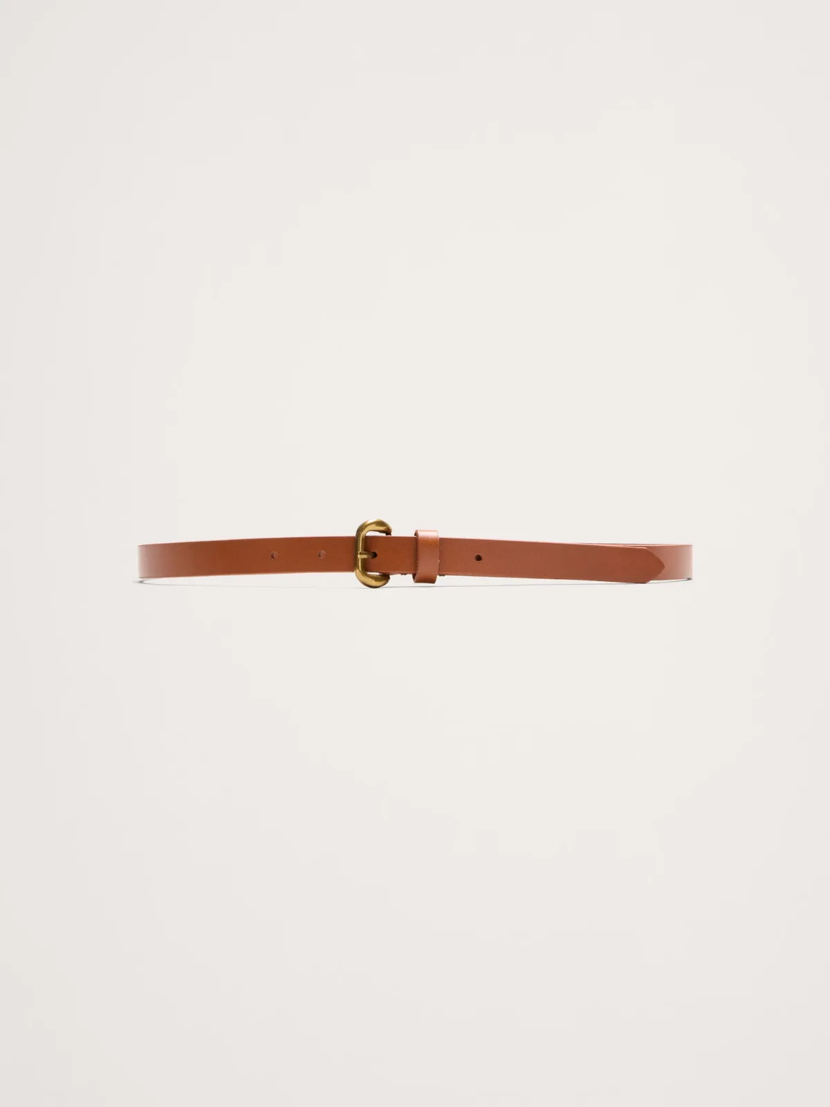 Slim Leather Belt by Banana Republic
