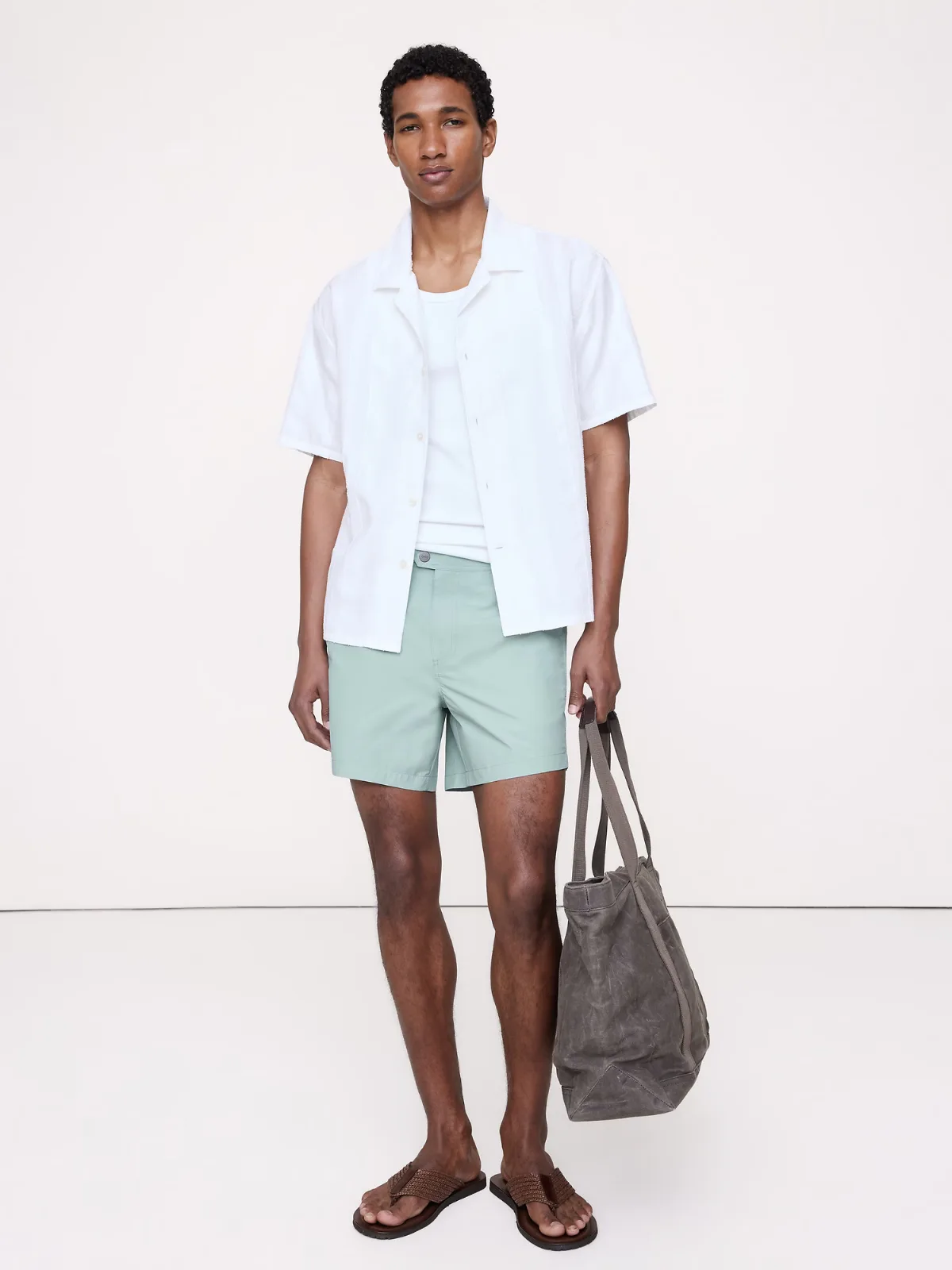 6 Calder Side-Elastic Swim Trunk by Onia by Banana Republic
